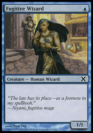 Fugitive Wizard (10th Edition) Light Play