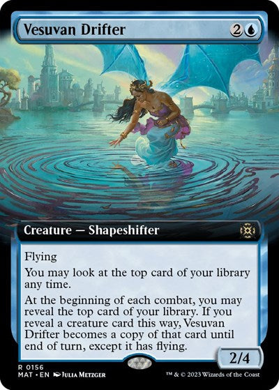 Vesuvan Drifter (Extended Art) (March of the Machine: The Aftermath) Near Mint