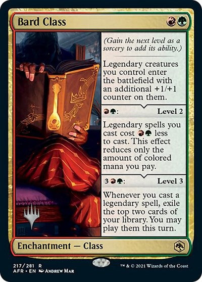 Bard Class (Promo Pack: Adventures in the Forgotten Realms) Near Mint Foil