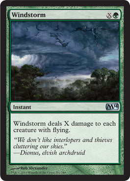 Windstorm (Magic 2014 Core Set) Near Mint