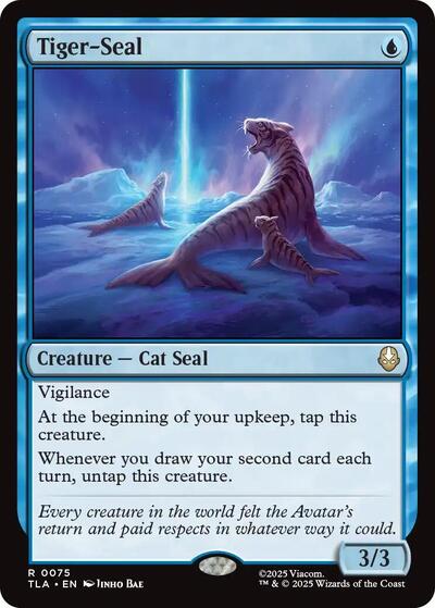Tiger-Seal (Avatar: The Last Airbender) Near Mint Foil