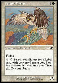 Defiant Falcon (Nemesis) Near Mint Foil