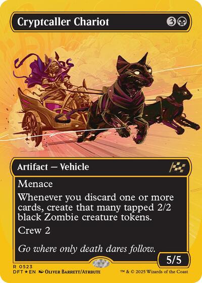 Cryptcaller Chariot Borderless First Place Foil|0|0|0.00