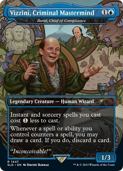 Vizzini, Criminal Mastermind - Baral, Chief of Compliance (Secret Lair) Near Mint