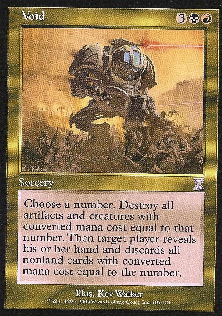 Void (Time Spiral Time Shifted) Near Mint