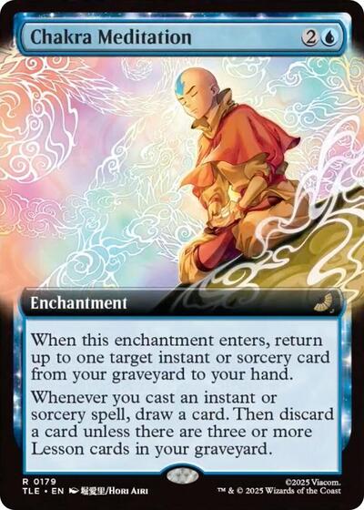 Chakra Meditation (Extended Art) (Avatar: The Last Airbender: Eternal-Legal) Near Mint Foil