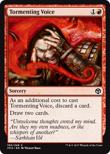 Tormenting Voice (Iconic Masters) Near Mint Foil