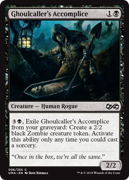 Ghoulcaller's Accomplice (Ultimate Masters) Light Play Foil