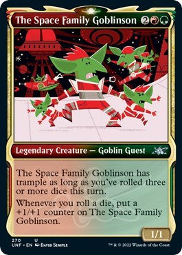 The Space Family Goblinson (Showcase) (Unfinity) Near Mint