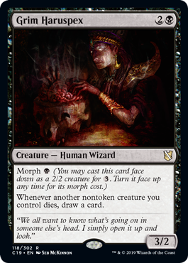 Grim Haruspex (Commander 2019) Medium Play