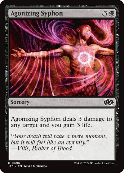 Agonizing Syphon (Foundations Jumpstart) Medium Play