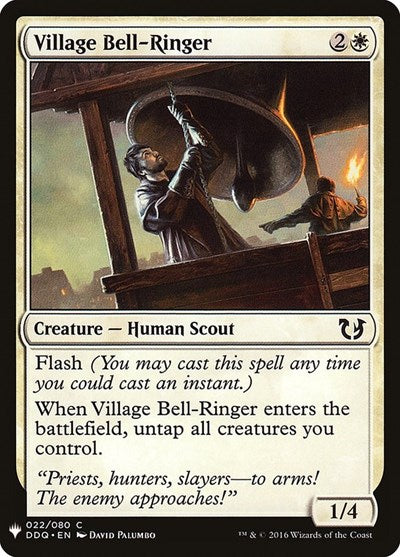 Village Bell-Ringer (Mystery Booster) Damaged / Poor