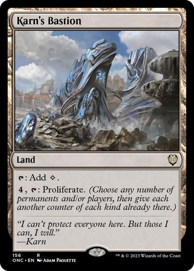 Karn's Bastion (Commander: Phyrexia: All Will Be One) Near Mint