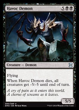 Havoc Demon (Eternal Masters) Light Play Foil