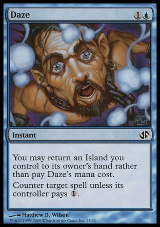 Daze (Duel Decks: Jace vs Chandra) Medium Play
