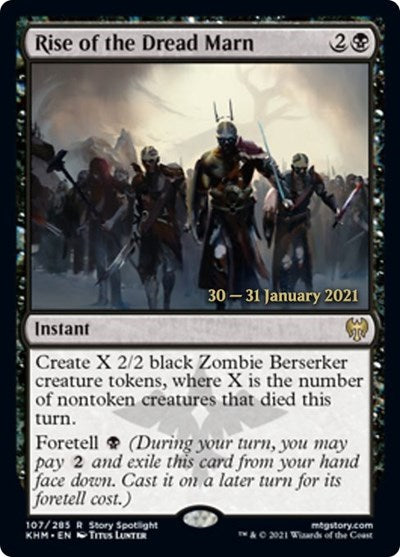 Rise of the Dread Marn (Promos: Prerelease Cards) Near Mint Foil