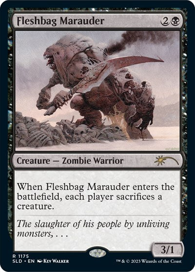 Fleshbag Marauder (Secret Lair) Light Play Foil