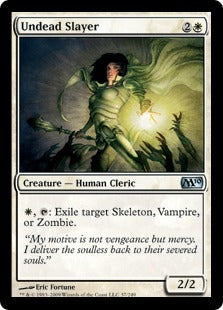 Undead Slayer (Magic 2010 Core Set) Medium Play