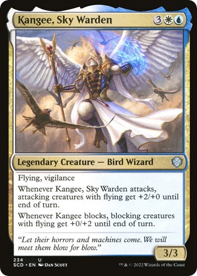 Kangee, Sky Warden (Commander 2022 Starter Decks) Near Mint