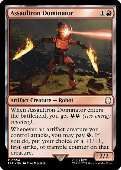 Assaultron Dominator (Universes Beyond: Fallout) Light Play