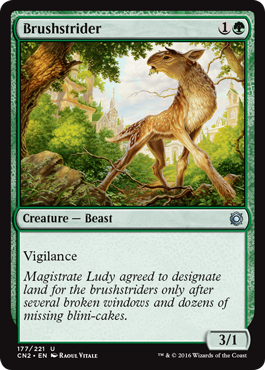 Brushstrider (Conspiracy: Take the Crown) Light Play