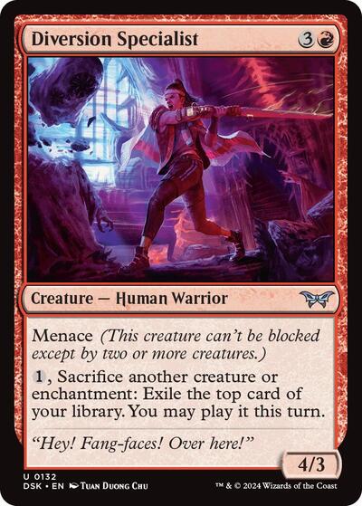 Diversion Specialist (Duskmourn: House of Horror) Light Play