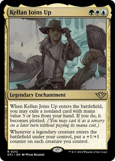 Kellan Joins Up (Outlaws of Thunder Junction) Light Play Foil