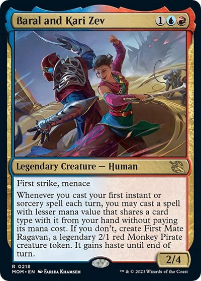 Baral and Kari Zev (March of the Machine) Medium Play