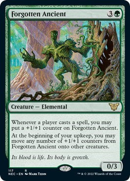 Forgotten Ancient (Commander: Kamigawa: Neon Dynasty) Light Play