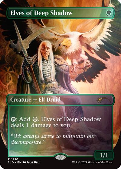 Elves of Deep Shadow (Rainbow Foil) (Secret Lair) Near Mint Foil