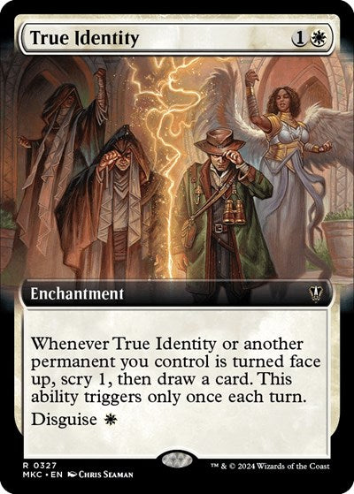 True Identity (Extended Art) (Commander: Murders at Karlov Manor) Light Play