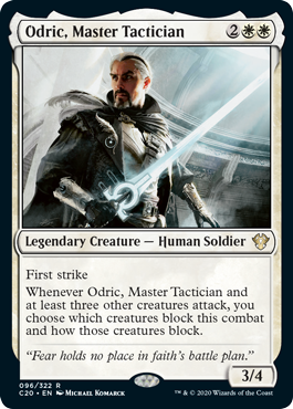 Odric, Master Tactician (Commander 2020 Ikoria) Near Mint