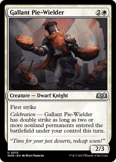 Gallant Pie-Wielder (Wilds of Eldraine) Light Play