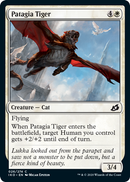 Patagia Tiger (Ikoria: Lair of Behemoths) Light Play