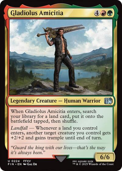 Gladiolus Amicitia (Universes Beyond: FINAL FANTASY) Light Play