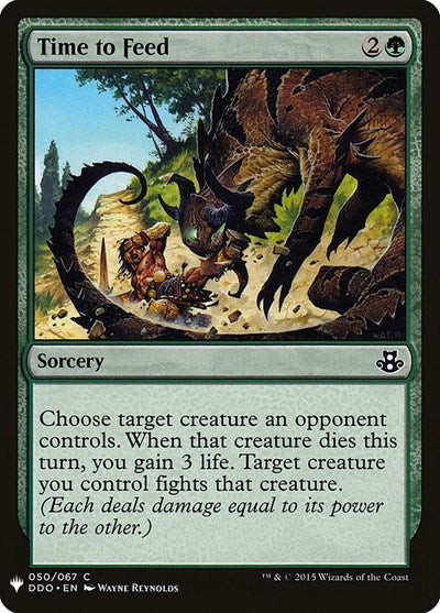 Time to Feed (Mystery Booster) Near Mint