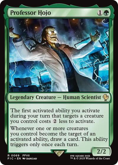 Professor Hojo (Surge Foil) (Commander: FINAL FANTASY) Near Mint Foil