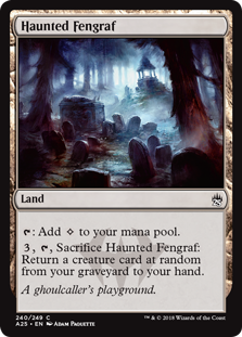 Haunted Fengraf (Masters 25) Near Mint Foil