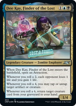 Dee Kay, Finder of the Lost (Galaxy Foil) (Unfinity) Near Mint Foil