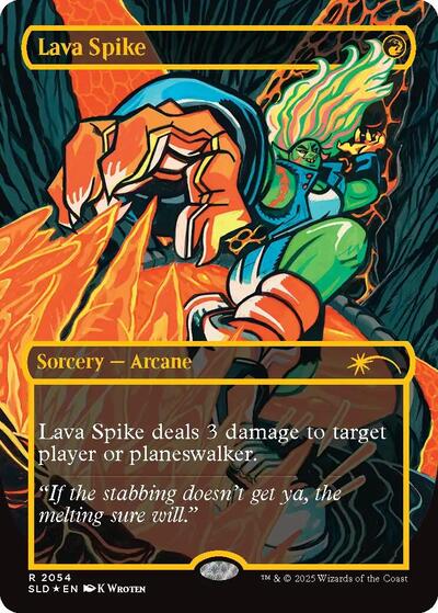 Lava Spike 2054 Raised Foil|1|0|0.00