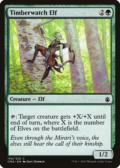 Timberwatch Elf (Commander Anthology) Near Mint