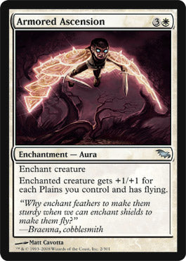 Armored Ascension (Shadowmoor) Near Mint Foil
