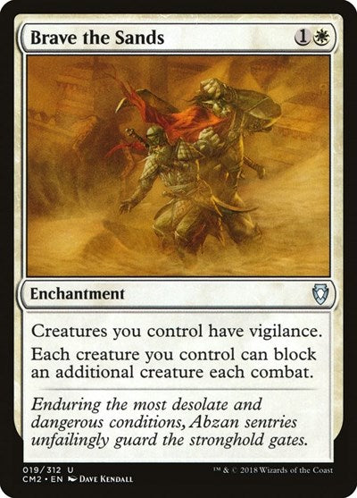 Brave the Sands (Commander Anthology Volume II) Light Play