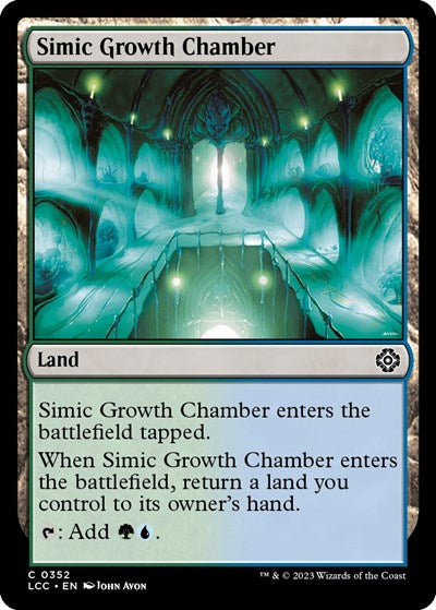 Simic Growth Chamber (Commander: The Lost Caverns of Ixalan) Near Mint