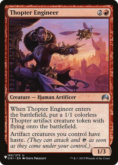 Thopter Engineer (The List) Near Mint