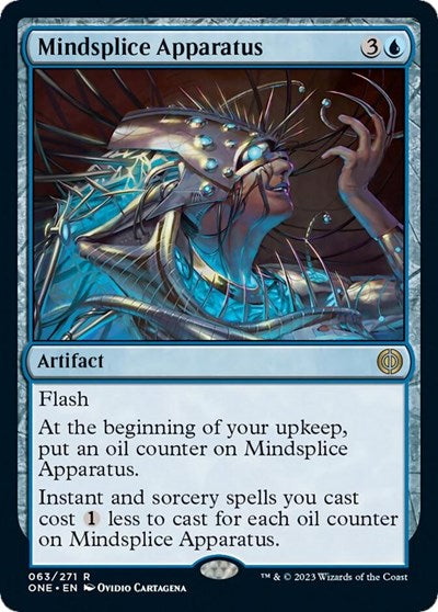 Mindsplice Apparatus (Phyrexia: All Will Be One) Medium Play Foil