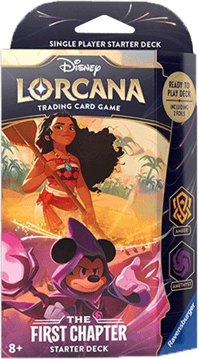 Lorcana: The First Chapter Starter Deck (Amber and Amethyst)