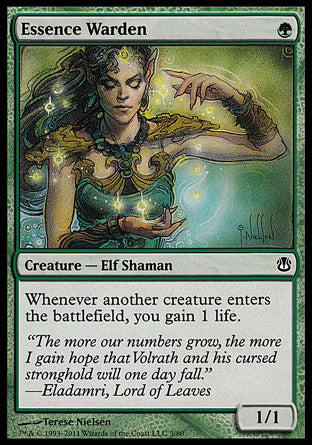 Essence Warden (Duel Decks: Ajani vs Nicol Bolas) Medium Play