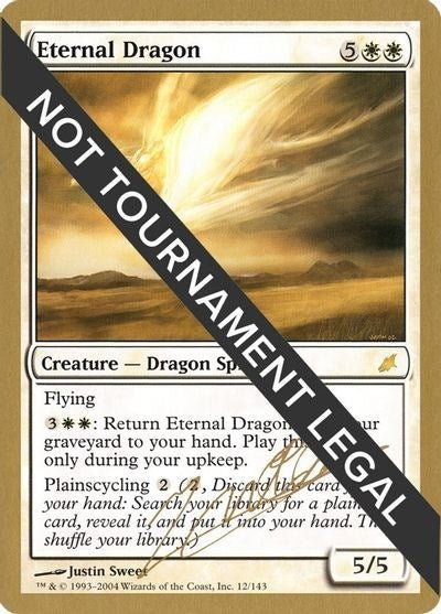 Eternal Dragon - 2004 Julien Nuijten (SCG) (World Championship Decks) Medium Play