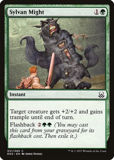 Sylvan Might (Duel Decks: Mind vs Might) Medium Play